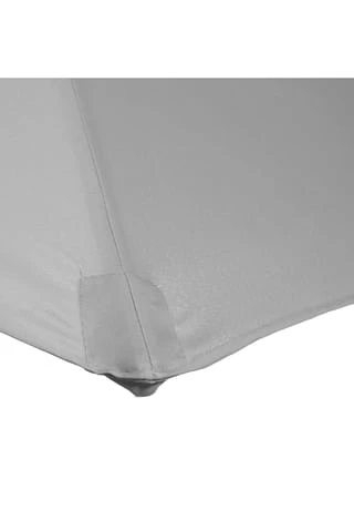 BUTLERS® SIESTA Sonnenschirm Mit Kurbel Ø180cm Hellgrau 7 BUTLERS® SIESTA Sonnenschirm Mit Kurbel Ø180cm Hellgrau – Bild 7