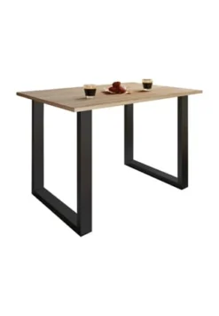 VCM. - My Home Premium Holz Esstisch Küchentisch Speisetisch Tisch Xona U Schwarz
