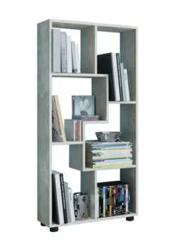 VCM. - My Home Holz Standregal Bücherregal Medienregal Aufbewahrung Raumteiler Deko Regal Blina Gesamt: Breite 60cm, Höhe 119cm, Tiefe 20cm