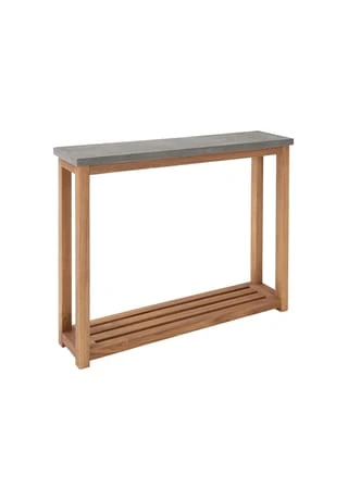 BUTLERS® CONCRETE Konsole Mit Zementplatte 1 BUTLERS® CONCRETE Konsole Mit Zementplatte