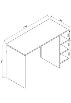 VCM. - My Office Holz Schreibtisch Computertisch Arbeitstisch Bürotisch Büro Tisch Denkas Gesamt: Breite 115cm, Höhe 74cm, Tiefe 50cm 6 VCM. - My Office Holz Schreibtisch Computertisch Arbeitstisch Bürotisch Büro Tisch Denkas Gesamt: Breite 115cm, Höhe 74cm, Tiefe 50cm -Wohn Esszimmer Geschaft unnamed file 790