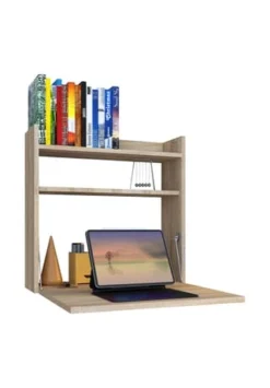 VCM. - My Office Holz Hänge Klapp Schreibtisch Wandschreibtisch Computertisch Ablage Dralis Gesamt: Breite 60cm, Höhe 60cm, Tiefe 20cm