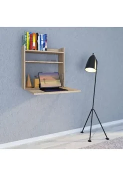 VCM. - My Office Holz Hänge Klapp Schreibtisch Wandschreibtisch Computertisch Ablage Dralis Gesamt: Breite 60cm, Höhe 60cm, Tiefe 20cm -Wohn Esszimmer Geschaft unnamed file 822