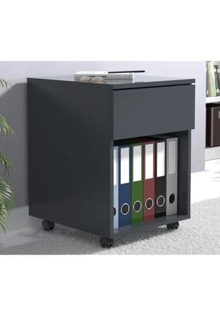 VCM. - My Office Rollcontainer Beistellcontainer Bürocontainer Rollen Rollbar Dalosa 1 Schublade Anthrazit 2 VCM. - My Office Rollcontainer Beistellcontainer Bürocontainer Rollen Rollbar Dalosa 1 Schublade Anthrazit – Bild 2