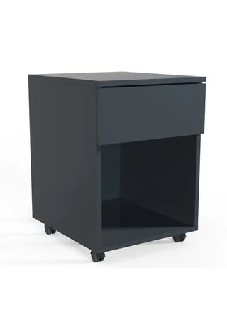 VCM. - My Office Rollcontainer Beistellcontainer Bürocontainer Rollen Rollbar Dalosa 1 Schublade Anthrazit 3 VCM. - My Office Rollcontainer Beistellcontainer Bürocontainer Rollen Rollbar Dalosa 1 Schublade Anthrazit – Bild 3