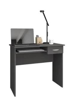 VCM. - My Office Holz Schreibtisch Computertisch Tastaturauszug Schublade Bürotisch Arusa Gesamt: Breite 85cm, Höhe 75cm, Tiefe 50cm