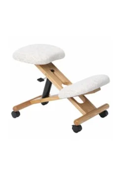 IDIMEX Kniehocker Höhenverstellbar, Ergonomisch VILLACH Beige