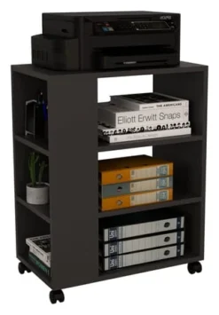 VCM. - My Office Rollcontainer Beistellcontainer Bürocontainer Rollen Druckerschrank Rollen Tilus Gesamt: Breite 60cm, Höhe 75cm, Tiefe 35cm